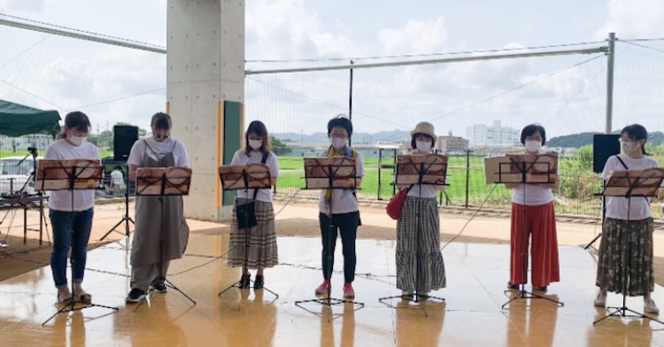 福崎サルビアドームのマルシェイベント | おてがるカリンバ協会